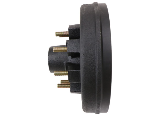Pre-greased hub and drum kit 8x6.5 7000 lb AKHD-865-7-1-EZ-K side view