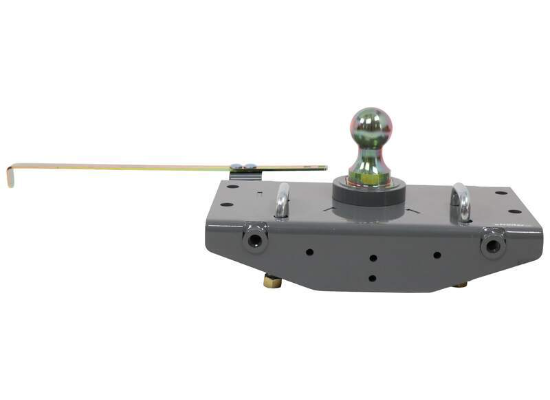 B&W Turnoverball BWGNRK1320 gooseneck hitch side view