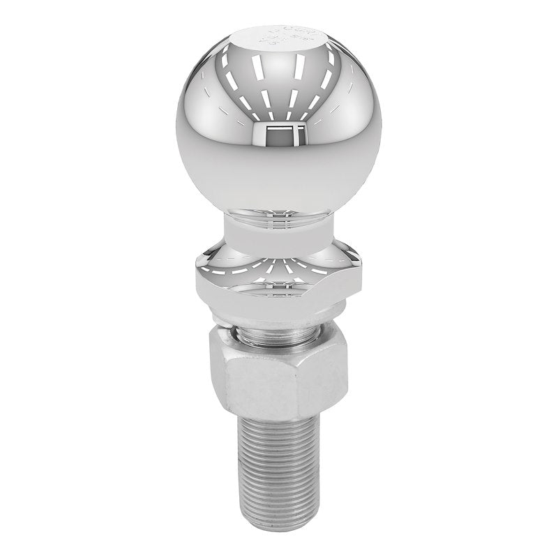 CURT 2-5/16" Hitch Ball - 1" x 3" Shank - 6,000 lbs (40021) side view