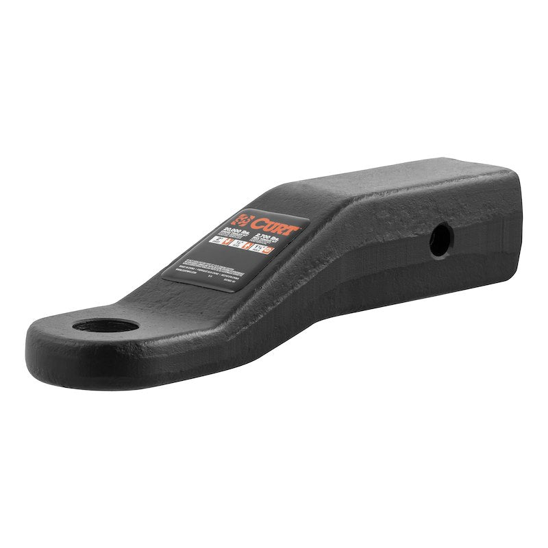 CURT Commercial Duty Forged Ball Mount - 2" Drop - 2-1/2" Shank - 20,000 lbs (C45456) side view