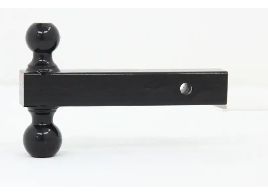 CURT Bi-Ball Mount with 2" and 2-5/16" Balls - 2" Hitch (C45660) side view