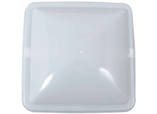 Ventline Replacement White Dome Vent Cover - 14" x 14" (BV0554-01) side view