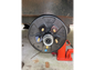 Pre-greased hub and drum kit 5x4.5 3500 lb AKHD-545-35-EZ-K front view