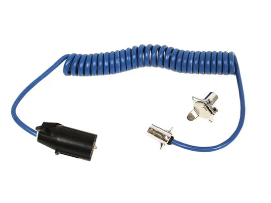 Blue Ox BX88254 7-Way to 4-Wire Coiled Cable