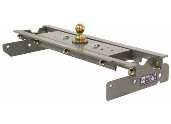 B&W Turnoverball Underbed Gooseneck Hitch - Ford F-250/350 2011-2016 (BWGNRK1111) front view