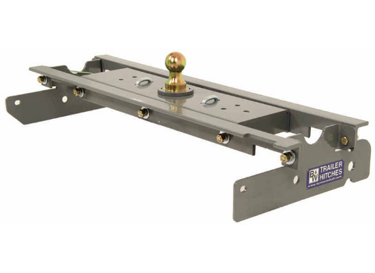 B&W Turnoverball Underbed Gooseneck Hitch - Ford F-250/350 2011-2016 (BWGNRK1111) front view