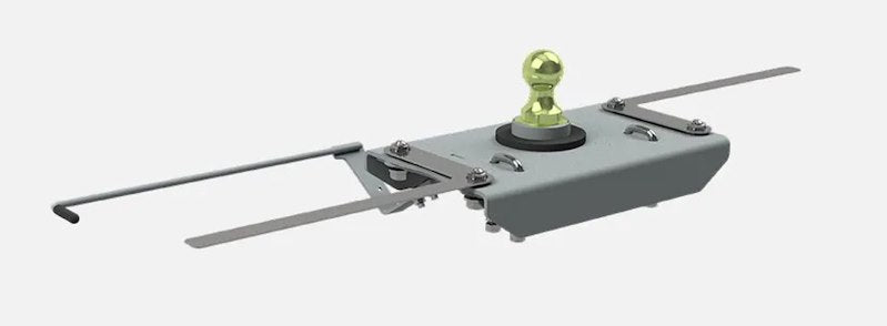 B&W Turnoverball Underbed Gooseneck Hitch - RAM 2500 2014-2018 (GNRK1384) front view