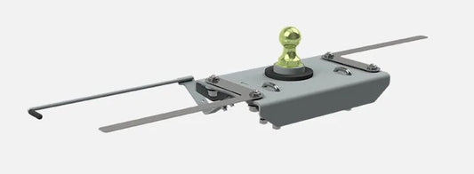 B&W Turnoverball Underbed Gooseneck Hitch - RAM 2500 2014-2018 (GNRK1384) front view