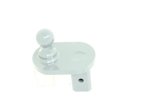 B&W BWGNXA4085 4-inch offset gooseneck ball side view