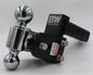 B&W Tow and Stow TS10033B dual ball adjustable ball mount side view