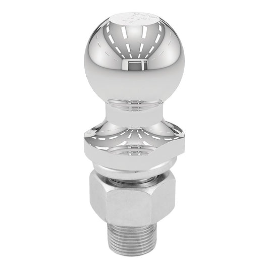 CURT 40002 Trailer Hitch Ball - 3,500 lb, 1" x 2-1/8" Shank