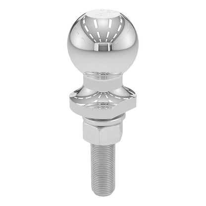 CURT 2" Hitch Ball - 3/4" x 3" Shank - 3,500 lbs (40019) side view
