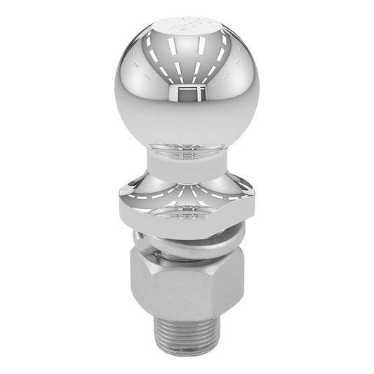 CURT 2" Trailer Hitch Ball - 7,500 lb, 1" x 2-1/8" Shank
