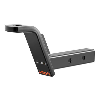 CURT Ball Mount - 6" Drop, 4" Rise - 7,500 lbs (45240) side view