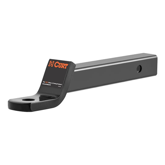 CURT 2" Drop Extended Ball Mount - 13" Shank - 7,500 lbs (45260) front view