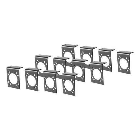CURT 57205 Mounting Brackets for 7-Way RV Blade - 12-Pack