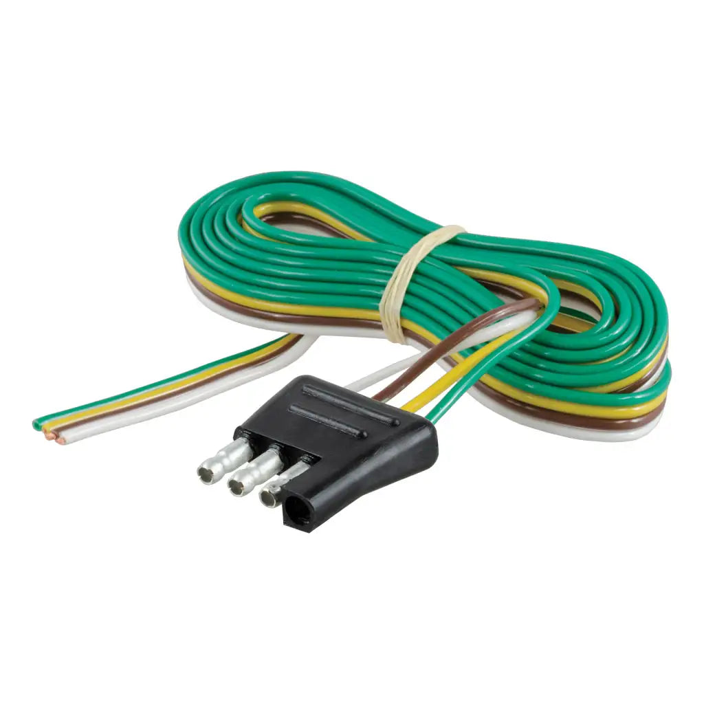 CURT 58032 4-Way Flat Trailer-End Connector - 48"