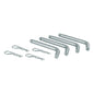 CURT 5th Wheel Replacement Pins and Clips Kit - Set of 4 (C17902) front view
