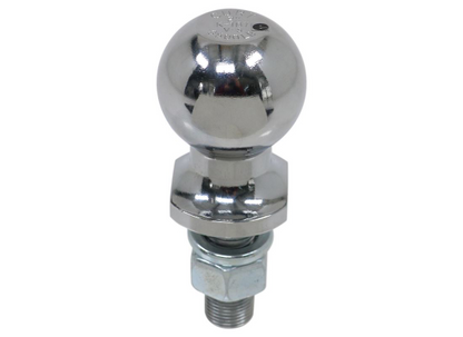 CURT 2" Hitch Ball - 3/4" x 2-1/8" Shank - 3,500 lbs (C40018) front view