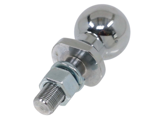 CURT 2" Hitch Ball - 3/4" x 2-1/8" Shank - 3,500 lbs (C40018) side view
