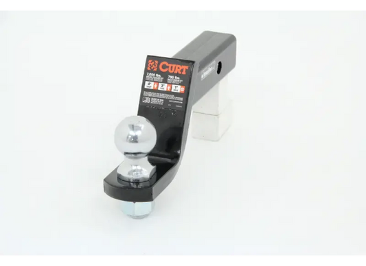 CURT C45056 ball mount with 2 inch ball front view