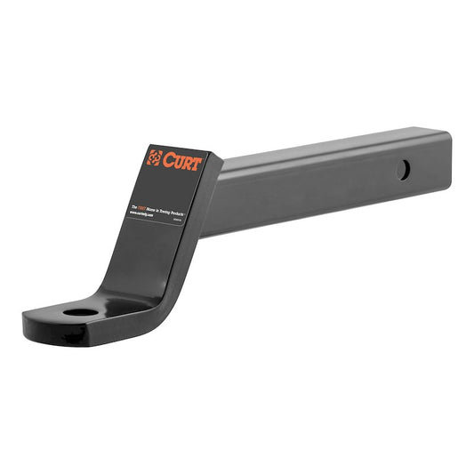 CURT 4" Drop Extended Ball Mount - 13" Shank - 7,500 lbs (C45270) front view
