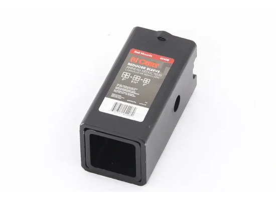CURT C45408 receiver reducer sleeves front view