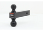 CURT Bi-Ball Mount with 2" and 2-5/16" Balls - 2" Hitch (C45660) front view