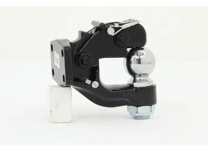 CURT C48200 pintle hook ball combo side view