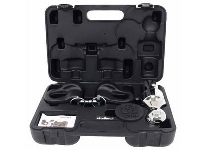 CURT C60692 gooseneck ball and chain kit side view