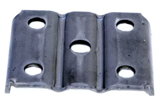 Dexter U-Bolt Tie Plate for 2-3/8" Round Axles (117595) front view
