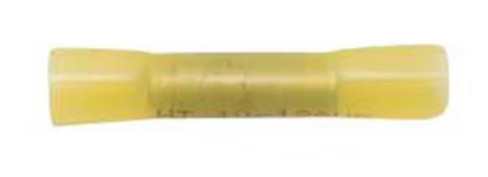 Heat Shrink Butt Connector - 12-10 Gauge, Yellow