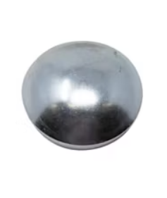 Dexter Dust/Grease Cap - 2.72" OD, Old Dome Style, 8-Bolt Hub