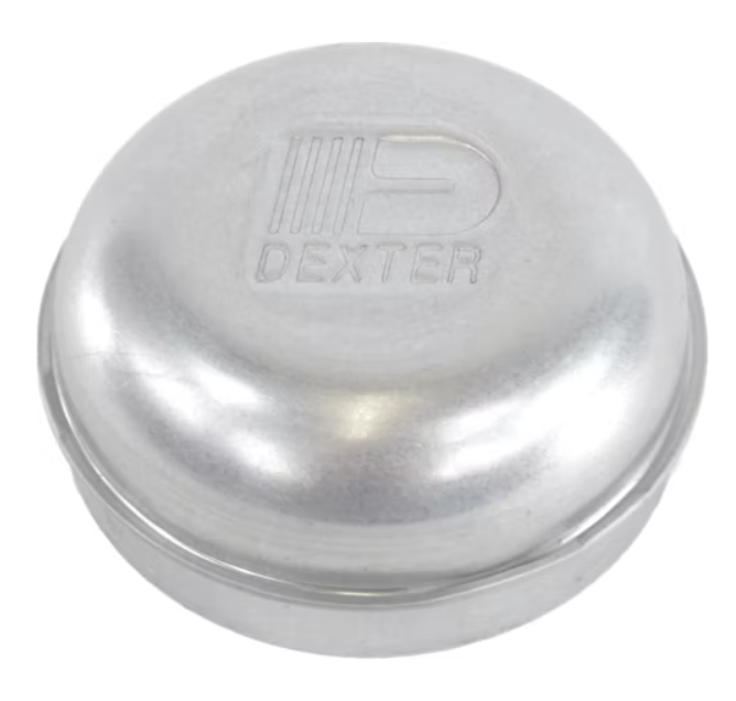 Dexter Dust/Grease Cap - 2.72" OD, 5.2K-7K, 8-Bolt Hub