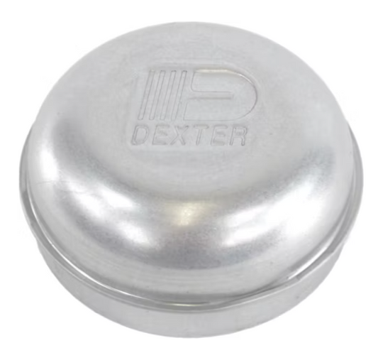 Dexter Dust/Grease Cap - 2.72" OD, 5.2K-7K, 8-Bolt Hub