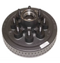 Dexter Hub & Drum - 7K, 8 on 6.5", #42 Spindle, Studs & Races