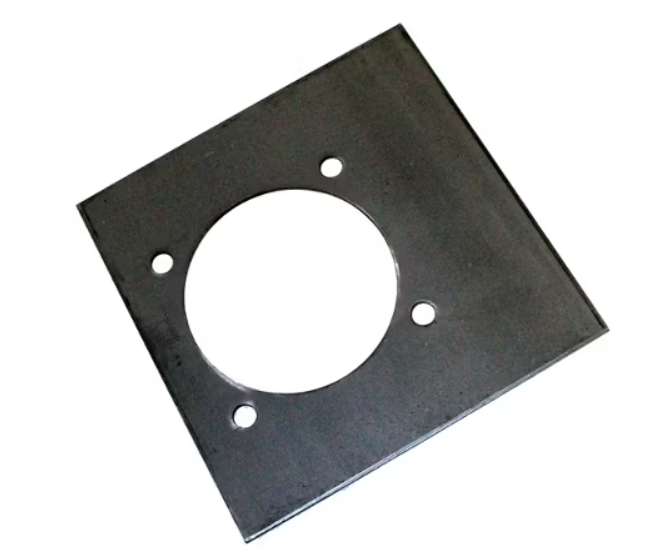 D-Ring Backing Plate - Zinc, for Recessed Rope Rings