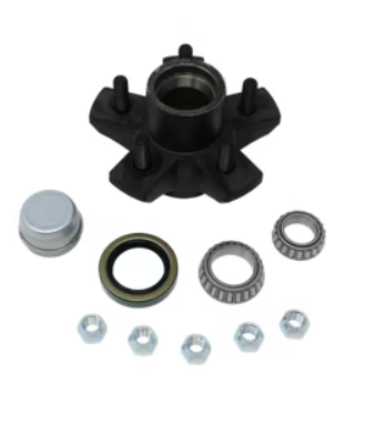 Dexter Hub Kit - 3.5K, 5 on 4.75", #84 Spindle, Complete
