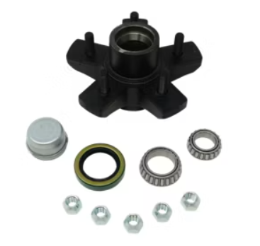 Dexter Hub Kit - 3.5K, 5 on 5.5", #84 Spindle, Complete