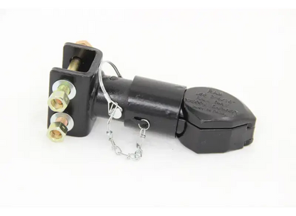 Sleeve-lock adjustable channel coupler CTA-296 side view