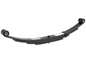 Double eye trailer leaf spring 2500 lb 4 leaf E44SR front view