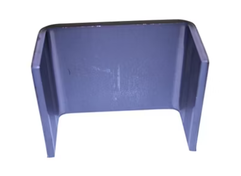 Weld-On Stake Pocket - 4-Gauge Steel, 3" Tall, Fits 2"x4" Stakes