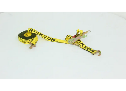 Erickson Ratchet Tie-Down Strap w/ Double J-Hooks - 2" x 30' - 3,300 lbs (58510) front view