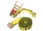 Erickson Ratchet Tie-Down Strap w/ Flat Hooks - 2" x 30' - 3,300 lbs (EM58500) front view