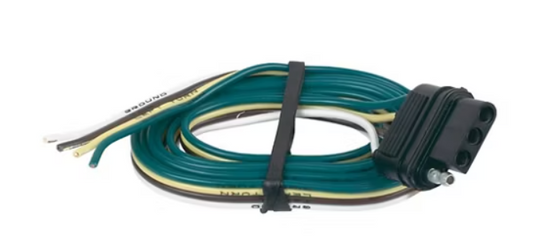Hopkins 4-Way Flat Connector - Tow Vehicle End, 48" Lead