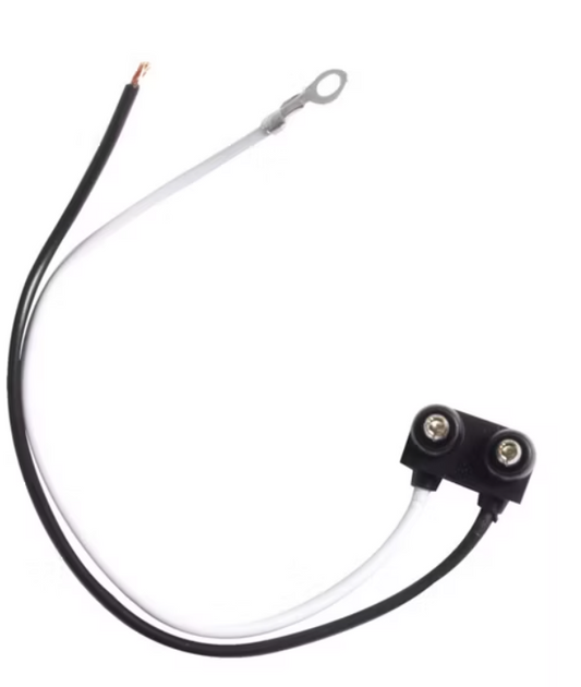 Optronics A-46PB 2-Wire PL-10 Straight Plug - 6" Lead