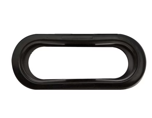 Optronics 6 inch oval flush mount grommet A-70GBD front view