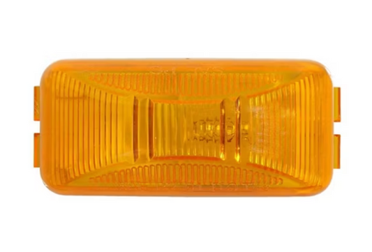 Optronics A-91AB 2.5" Amber Mini Thinline Marker Light