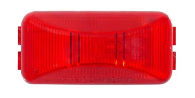 Optronics A-91RB 2.5" Red Mini Thinline Marker Light