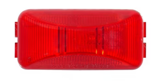 Optronics A-91RB 2.5" Red Mini Thinline Marker Light